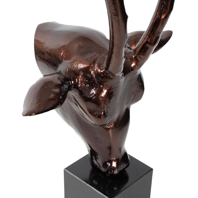 Kisumu Antelope Sculpture - 8H x 3.1/4W x 3.1/4D