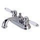 preview thumbnail 2 of 7, White Small Sink Wall Mount with 4" Center Set Faucet , Sink Drain With Overflow and P Trap