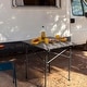 preview thumbnail 13 of 13, Aluminum Roll-Up Camping Table w/Bag for Outdoor/Travel