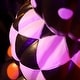 preview thumbnail 8 of 11, Haunted Hill Farm 2.4-Ft. Designer Polka Dot Checkerboard Pumpkin Stack Halloween Decoration