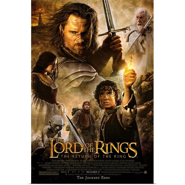 Shop Lord Of The Rings The Return Of The King 2003 Poster Print Overstock 24135842