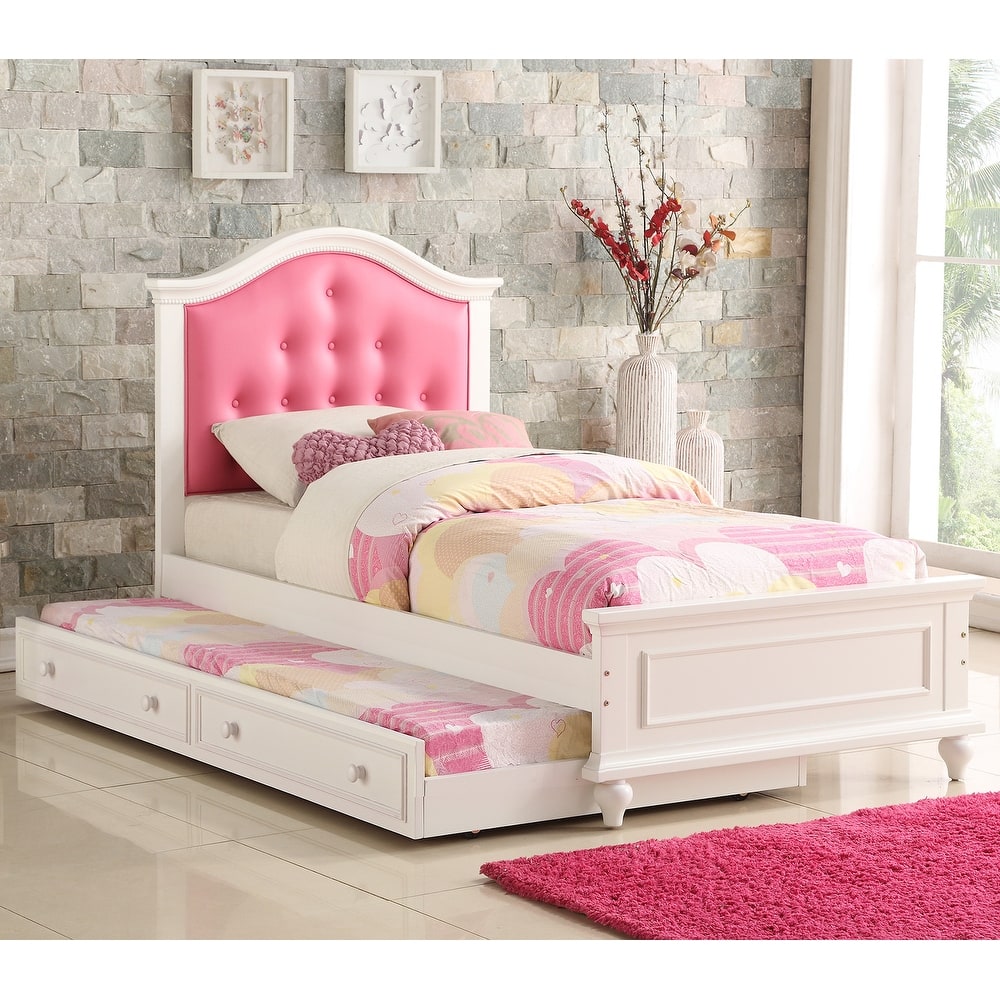 Twin Size Bed with Trundle