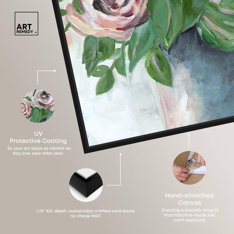 Flowers from my Garden Canvas by Art Remedy