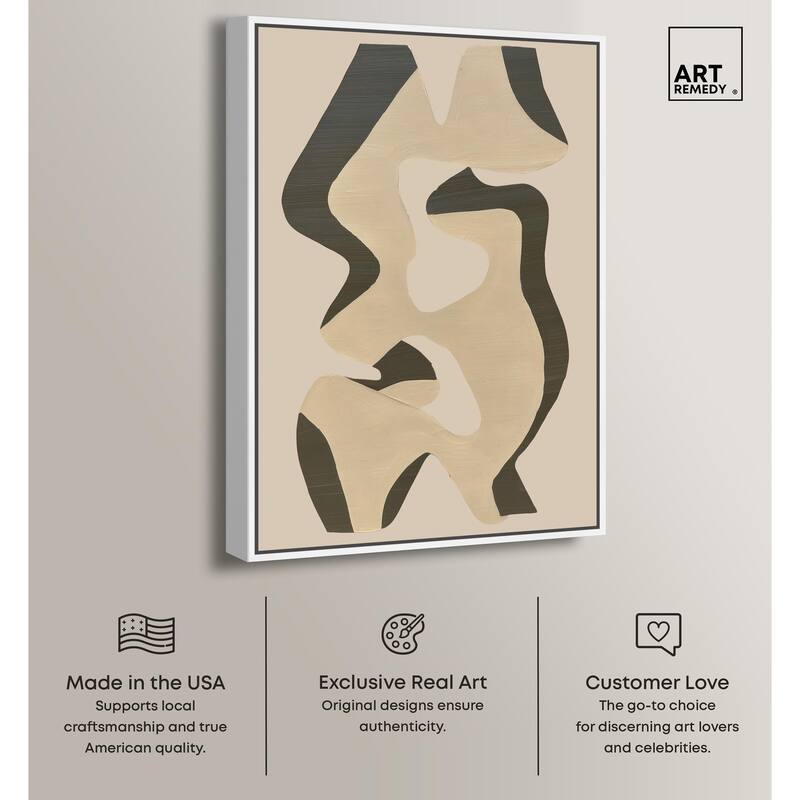 Shapes of Sage I Canvas by Art Remedy