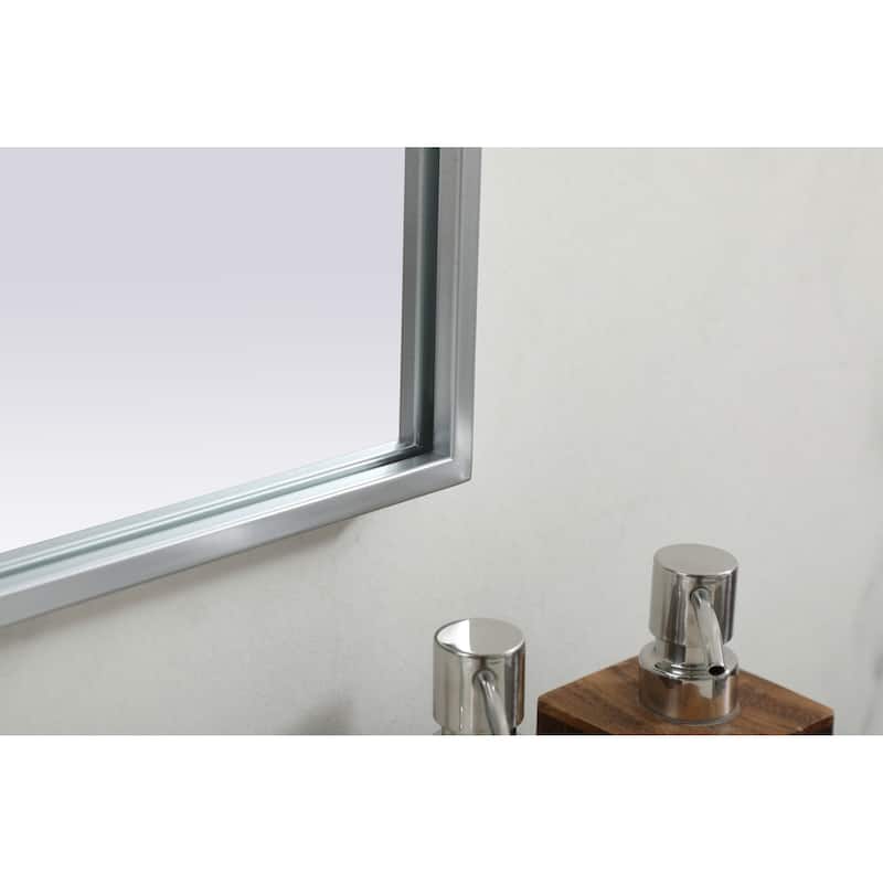 Elegant Lighting MR1B3624 Blaire 36" W x 24" H Modern Arched Bathroom