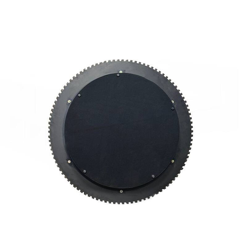 39.37 Inch Round Coffee Table with Storage