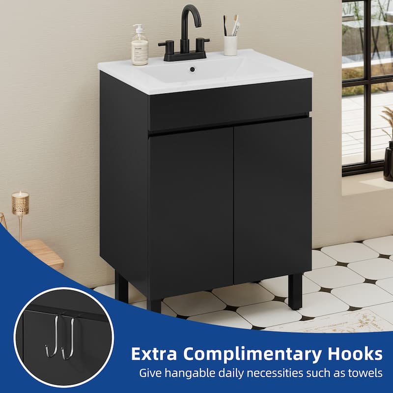 Moasis Bathroom Vanity with Sink Combo Bathroom Cabinet