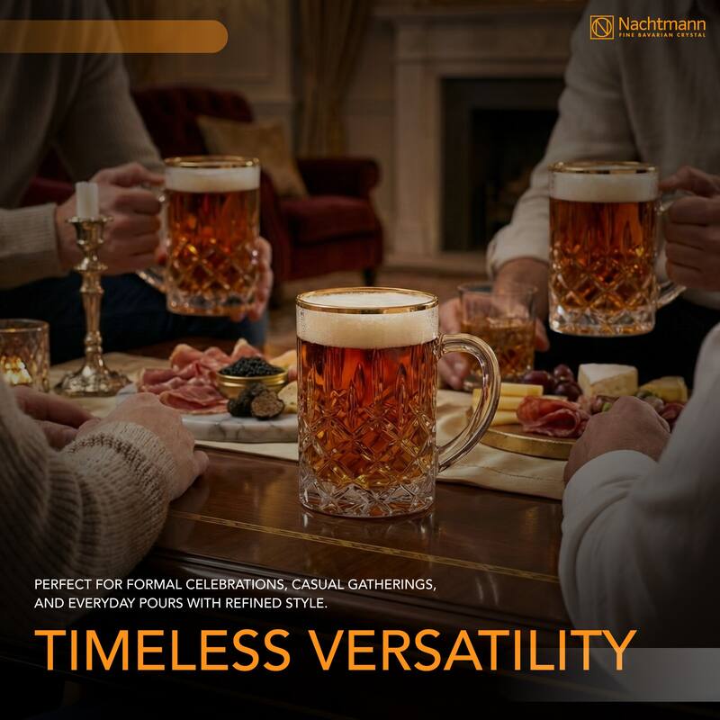 Nachtmann Noblesse Beer Mug - 21.2 Oz
