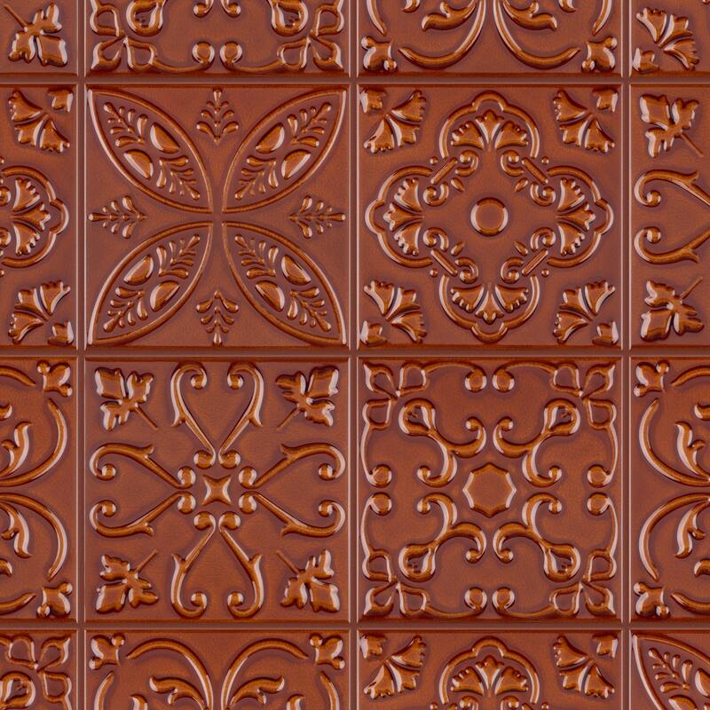 Merola Tile Trend Ambar 8" x 8" Ceramic Wall Tile