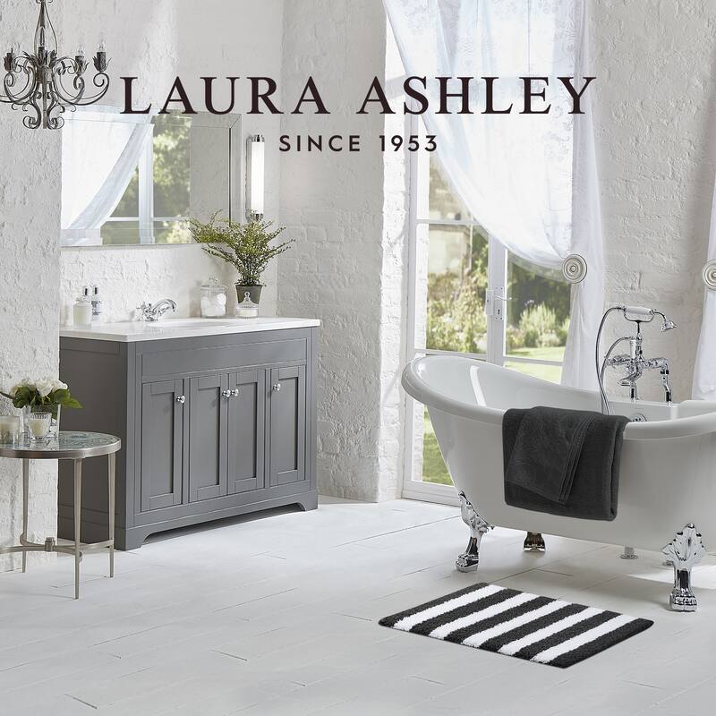Laura Ashley Eden Stripe Bath Mat