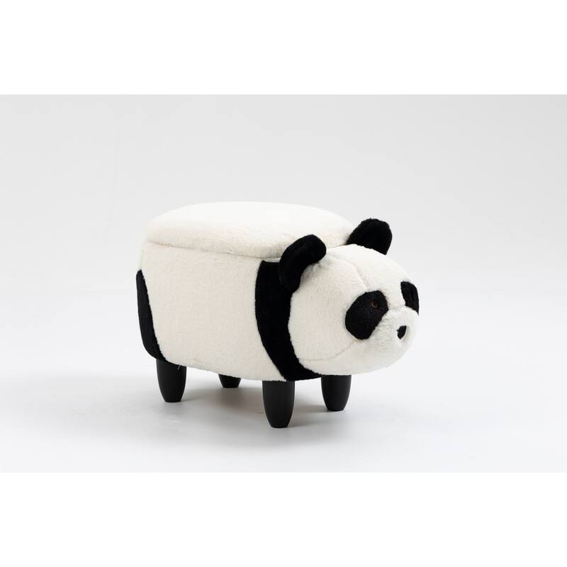 Animal Upholstered Storage Kids Ottoman