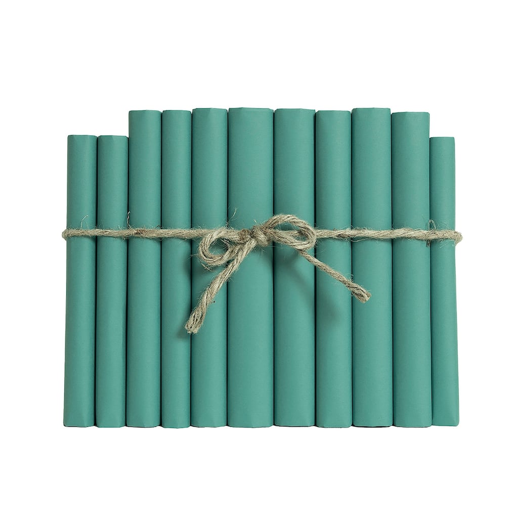 Books Blue Decorative Accessories: Aqua Wrapped Colorpak