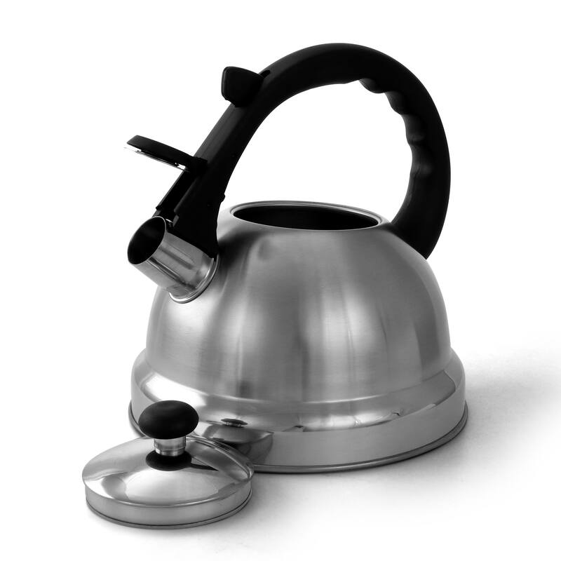 Mr Coffee Claredale 1.7 Quart Stainless Steel Whistling Tea Kettle