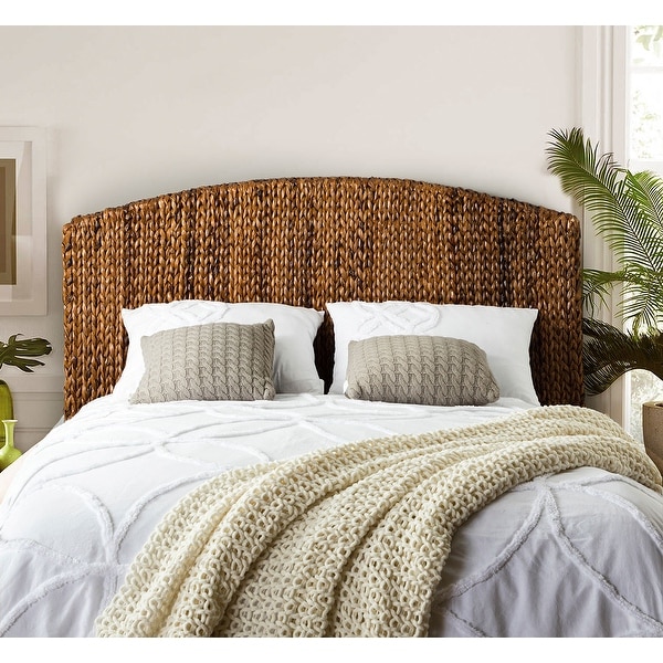 Overstock rattan shop headboard