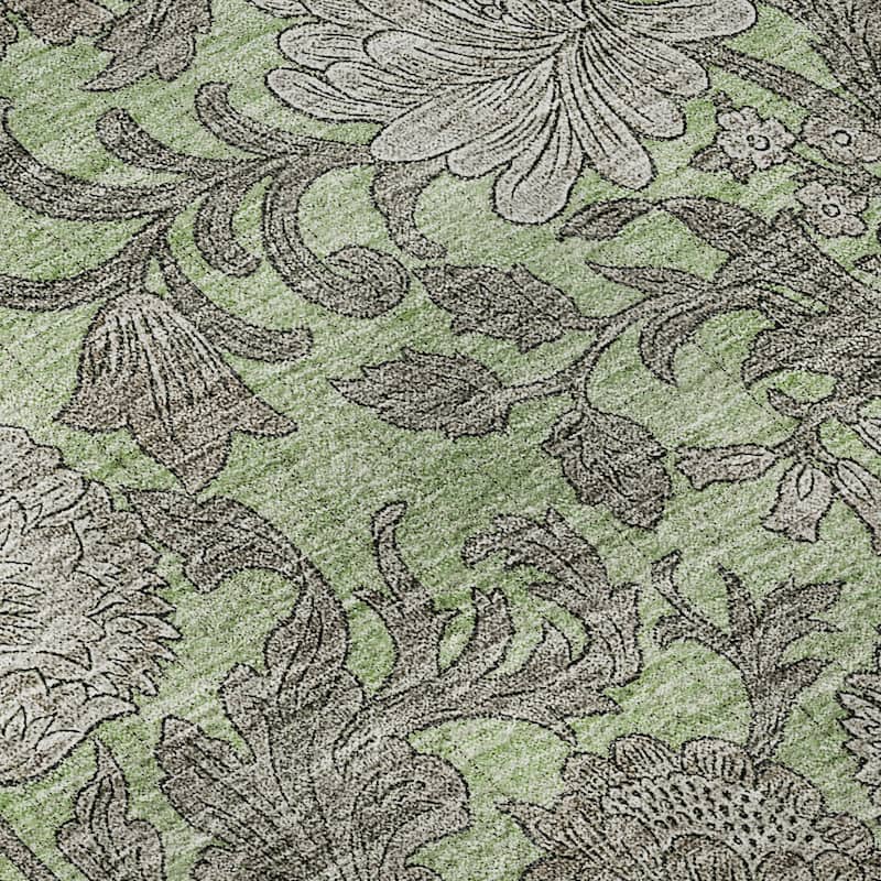 Premium Washable Super Soft Floral Mayfield Rug