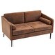 preview thumbnail 4 of 17, Modern Sofa With Pillow, Two-Seater Chair with Solid wood legs