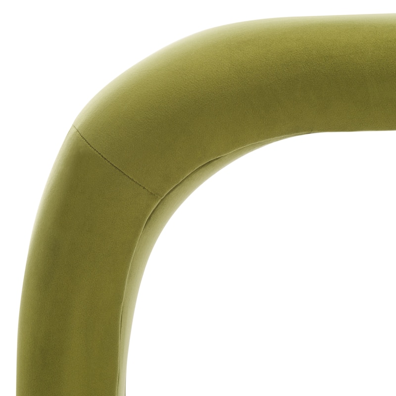 SAFAVIEH Margarett Modern Minimalist Glam Bench - 45" W x 18" D x 19" H - 45"W x 18"D x 19"H