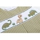 preview thumbnail 3 of 2, Green Dinosaur Smocked Overalls