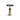 Nomad Polished Gold Marble Accent Table