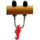 preview thumbnail 4 of 5, Baby Toddler Metal Swing Set with Safety Belt for Backyard