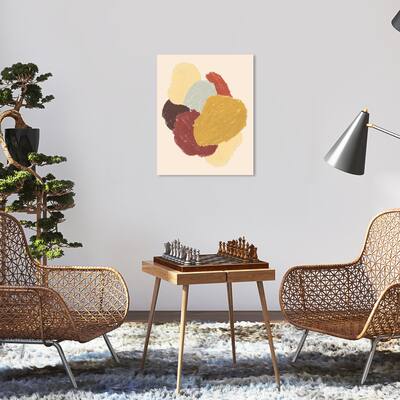Wynwood Studio Canvas Abstract Found Minerals Gold Modern & Contemporary Wall Art Canvas Print