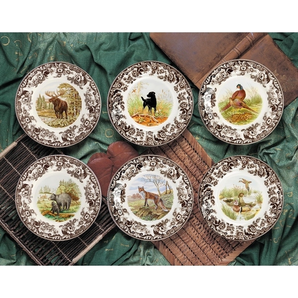 Spode Woodland Salad Plate Assorted Animals - Bed Bath & Beyond