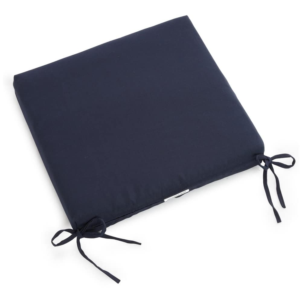 20-inch by 19-inch Twill Indoor Chair Cushion (Set of 1, 2, or 4) - 20 x 19