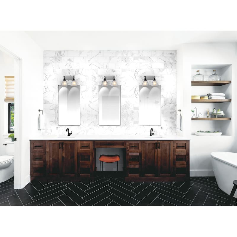 Eustis 2 Light Wall Sconce With Polished Nickel Finish - Polished Nickel