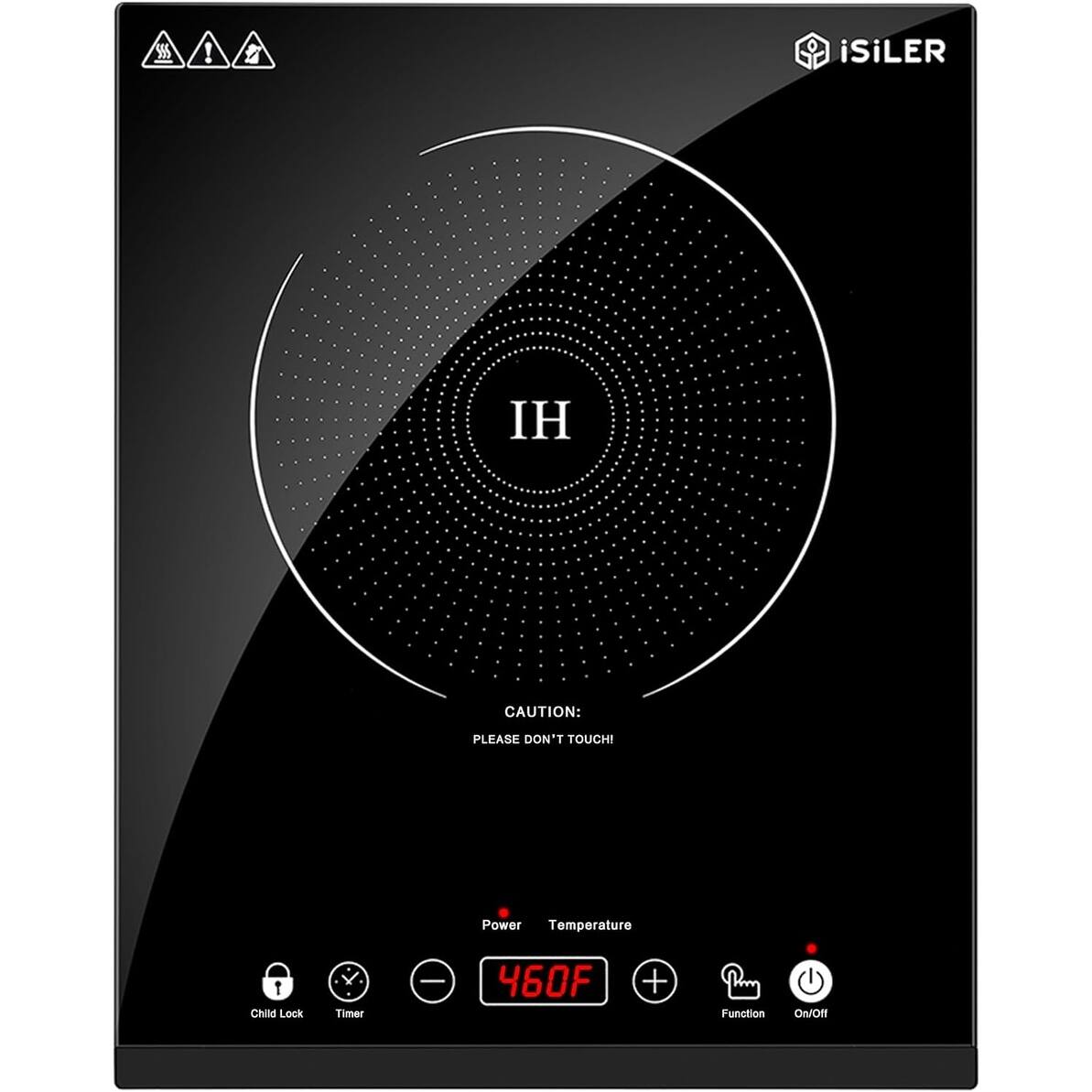 Portable Induction Cooktop,Sensor Touch Electric Induction Cooker Hot