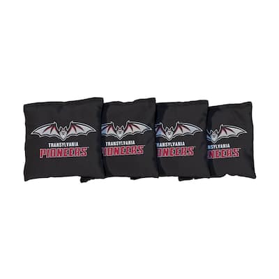 Transylvania Pioneers Cornhole Bags Black