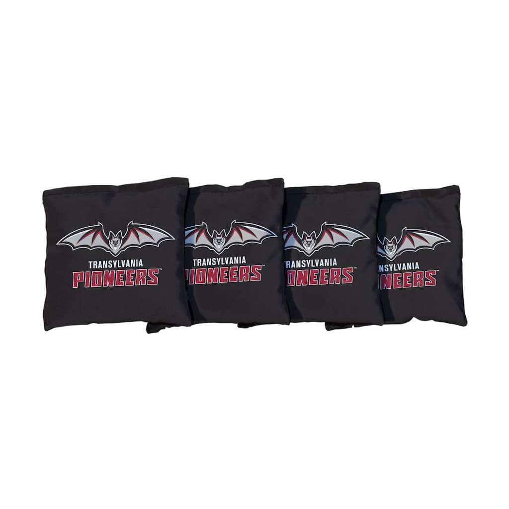 Transylvania Pioneers Cornhole Bags Black