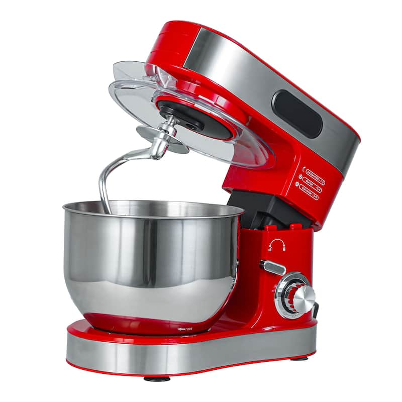 5.5-Quart Modern 6 Speeds Tilt-Head Kitchen Stand Mixer