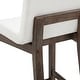 preview thumbnail 63 of 115, Gracie Modern Bar Stool, Boucle Upholstered Chair and Brushed Wooden Legs