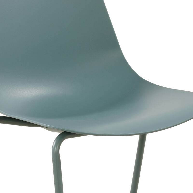 Poly & Bark Isla Stackable Dining Chair (Set of 4)