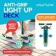 preview thumbnail 14 of 52, 3-Wheel Kids Scooter with Multi-Color Lights on Deck & Wheels – 5-Height Adjustable Handlebar,