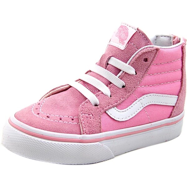 Vans Sk8-Hi Women Round Toe Canvas Pink Sneakers