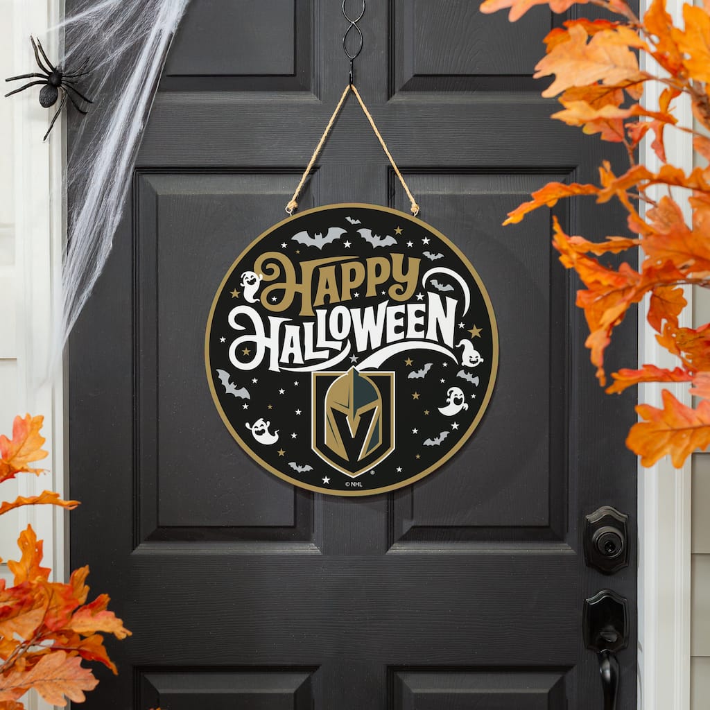 Las Vegas Golden Knights 18" x 18" Halloween Door Décor Wall Sign
