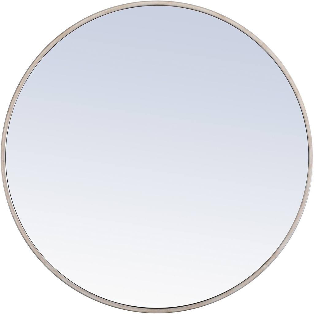 Elegant Lighting Eternity 28" Diameter Circular Beveled Metal Framed