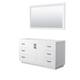 Option White, Matte Black Trim, No Top