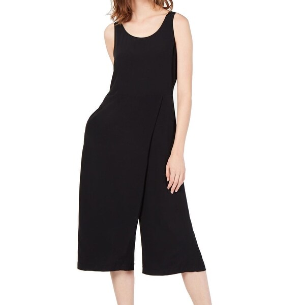 eileen fisher black jumpsuit