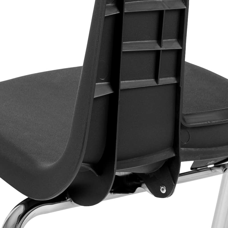 Student Stack Chair 18"H Seat - Classroom Chair for Middle-High-Adults