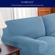 preview thumbnail 38 of 79, Subrtex 2-Piece L Shape Sofa Cover Stretch Sectional Left Chaise Cover