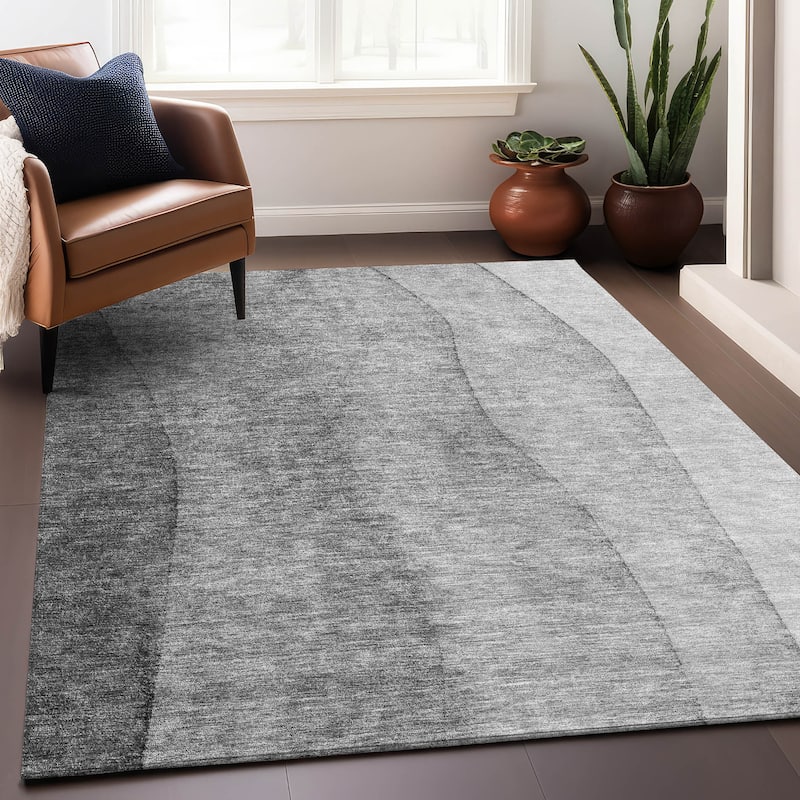 Premium Washable Super Soft Chunky Ombre Mayfield Rug