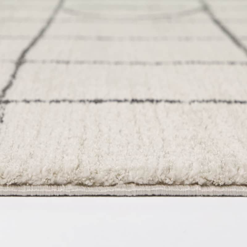 Melaneus Modern Geometric Area Rug