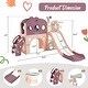 preview thumbnail 20 of 22, Freestanding 7 in 1 Toddler Slide Set
