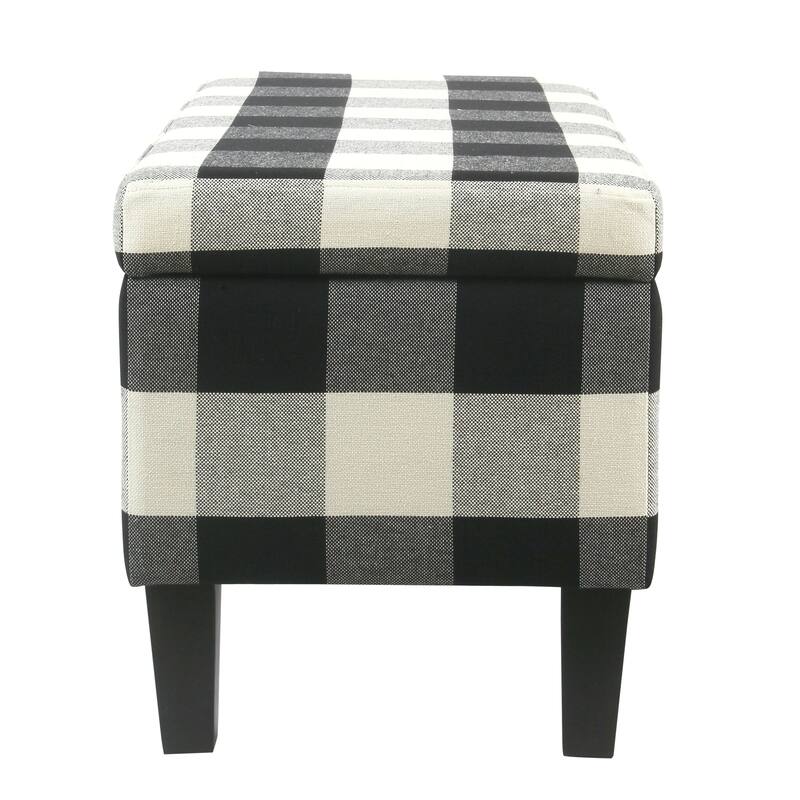 Porch & Den Minna Decorative Storage Bench