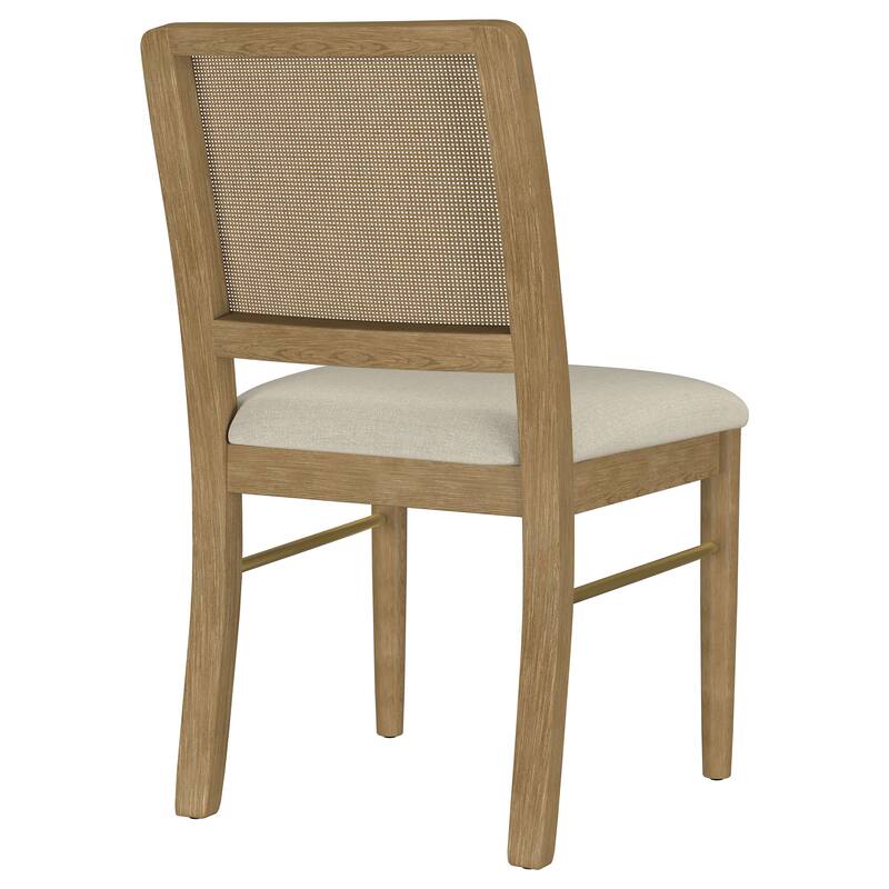 Benson Sand Wash Cane Dining Side Chair (Set of 2)