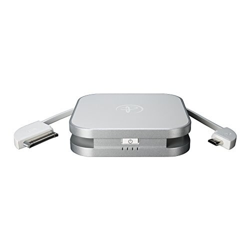 Duracell Powermat Portable Battery, up to a full day of extra battery for iPhone 4/4S and other smartphones - White