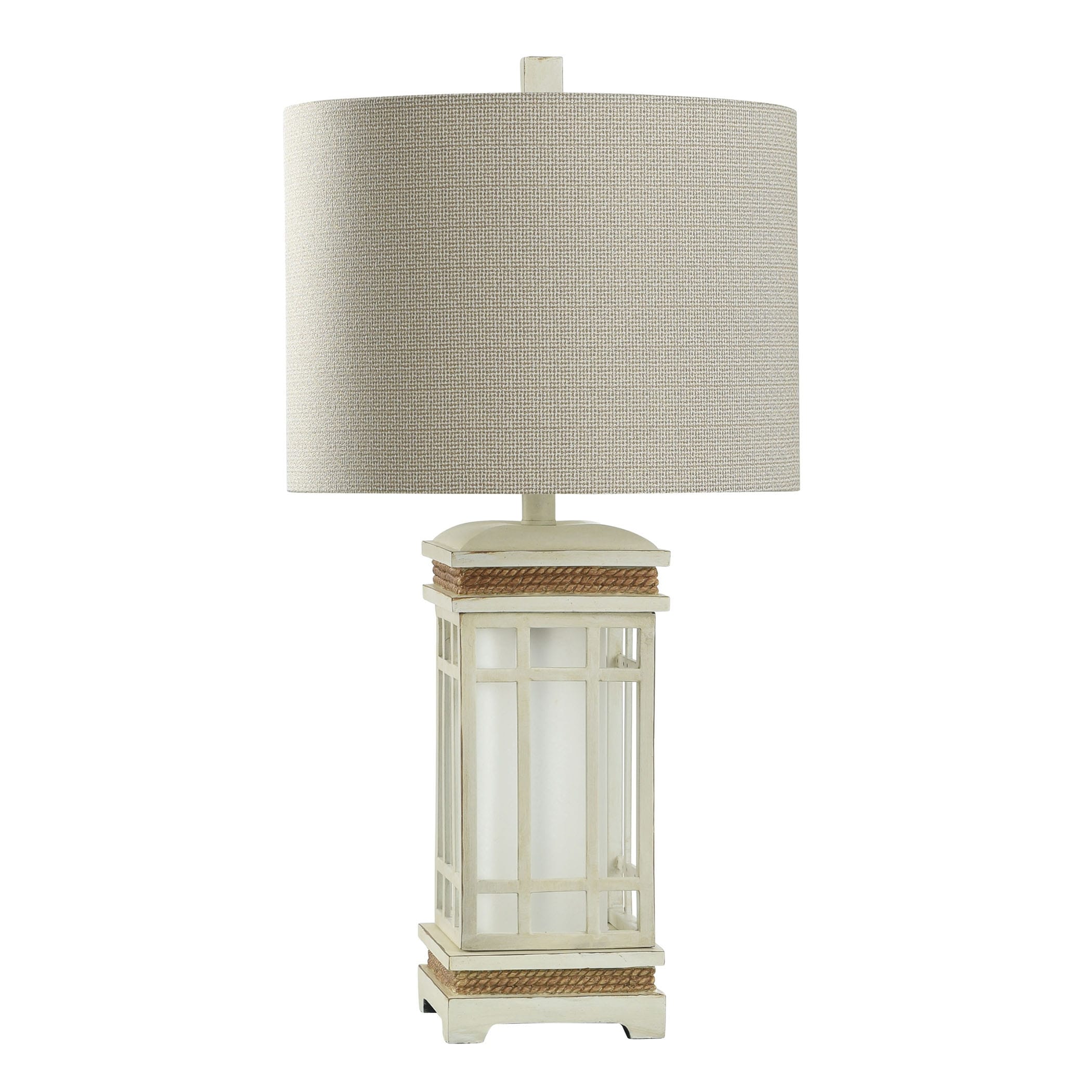 StyleCraft Safe Harbor - Poly Table Lamp - Sand Shade