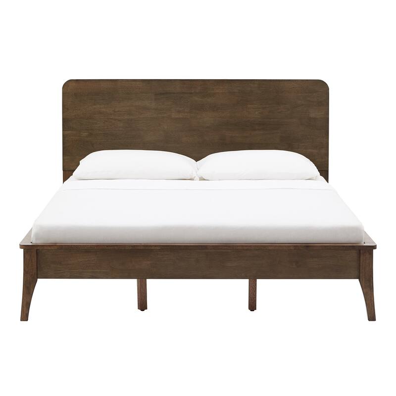 Clark Mid-century Modern Wooden Platform Bed by iNSPIRE Q Modern